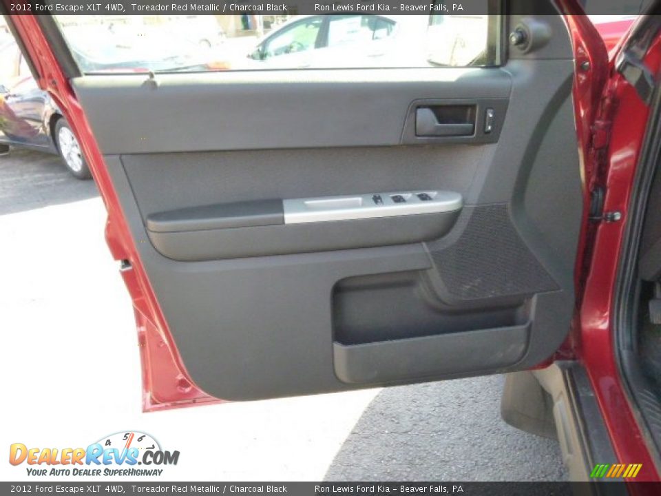 2012 Ford Escape XLT 4WD Toreador Red Metallic / Charcoal Black Photo #11