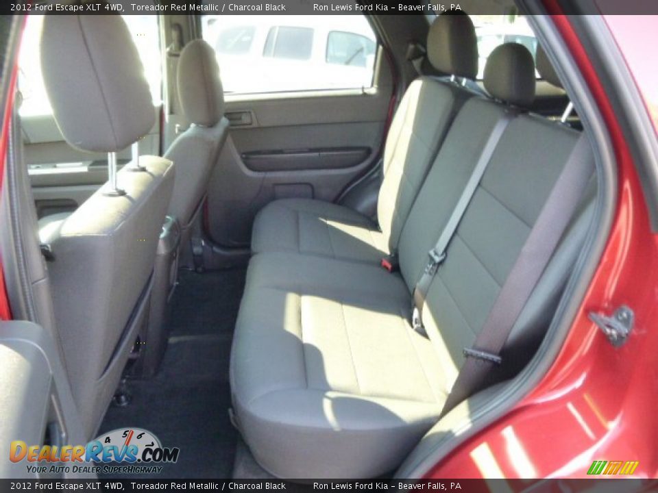 2012 Ford Escape XLT 4WD Toreador Red Metallic / Charcoal Black Photo #12