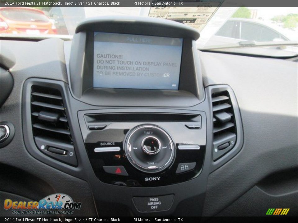 2014 Ford Fiesta ST Hatchback Ingot Silver / ST Charcoal Black Photo #11