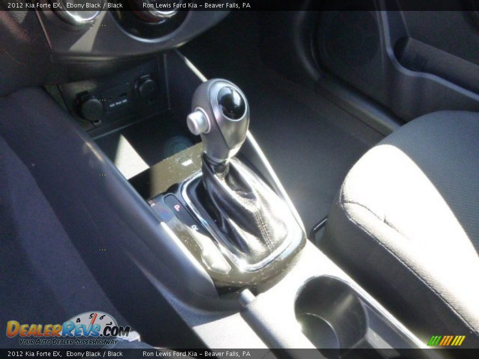 2012 Kia Forte EX Ebony Black / Black Photo #17