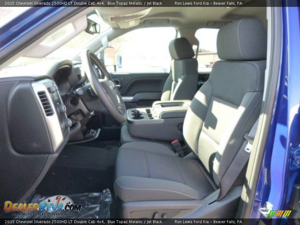 Front Seat of 2015 Chevrolet Silverado 2500HD LT Double Cab 4x4 Photo #10