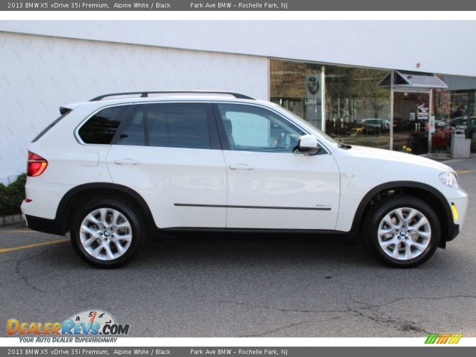 2013 BMW X5 xDrive 35i Premium Alpine White / Black Photo #2