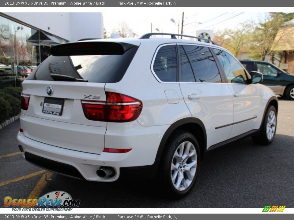 2013 BMW X5 xDrive 35i Premium Alpine White / Black Photo #3