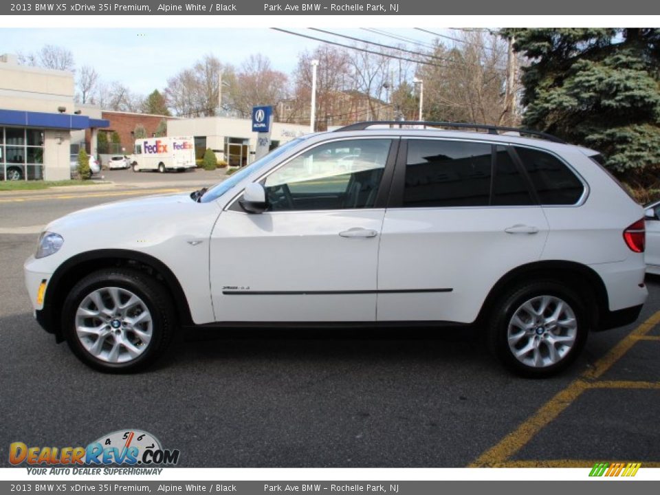 2013 BMW X5 xDrive 35i Premium Alpine White / Black Photo #5
