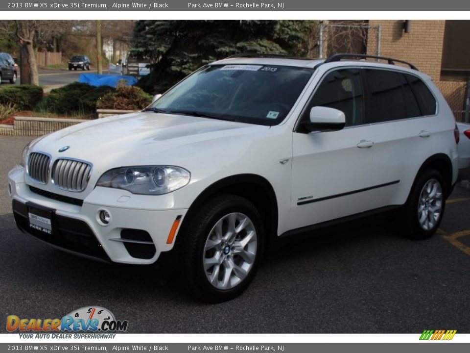 2013 BMW X5 xDrive 35i Premium Alpine White / Black Photo #6