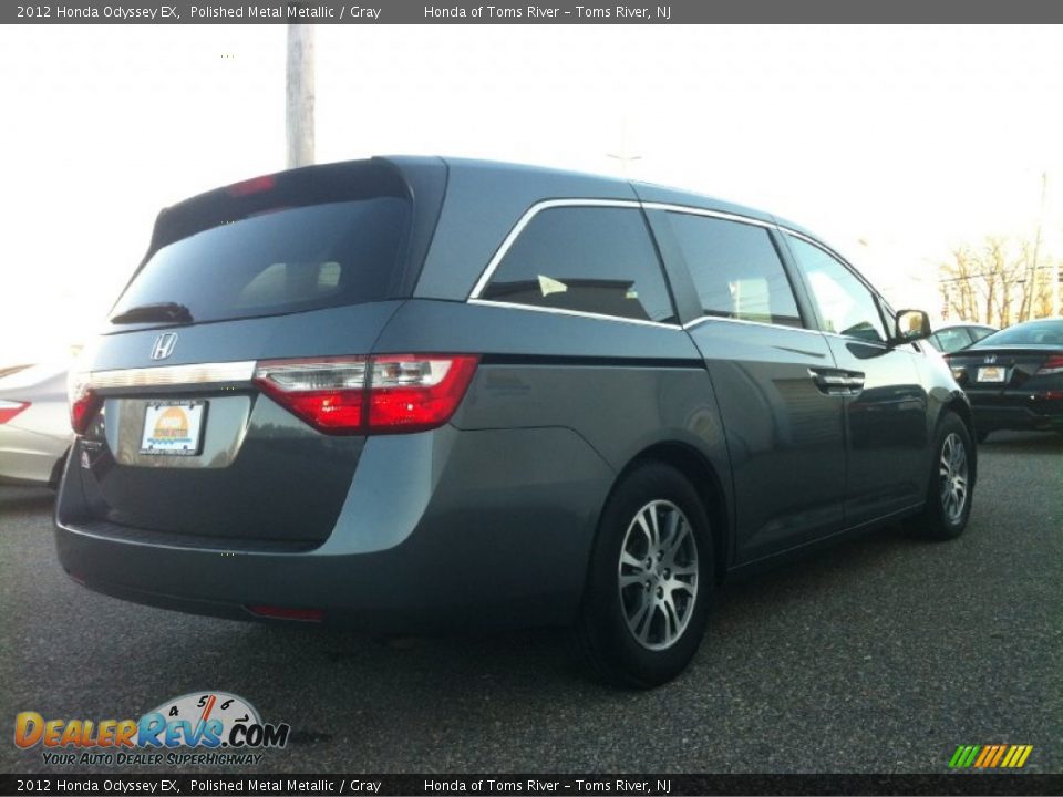 2012 Honda Odyssey EX Polished Metal Metallic / Gray Photo #16
