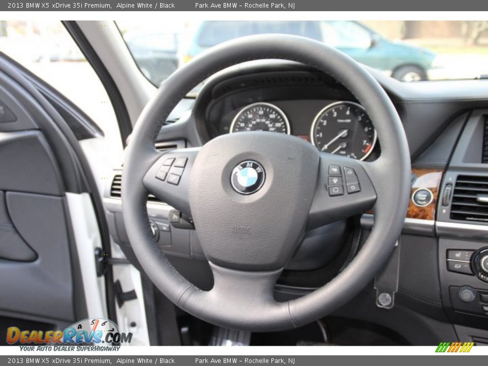 2013 BMW X5 xDrive 35i Premium Alpine White / Black Photo #15
