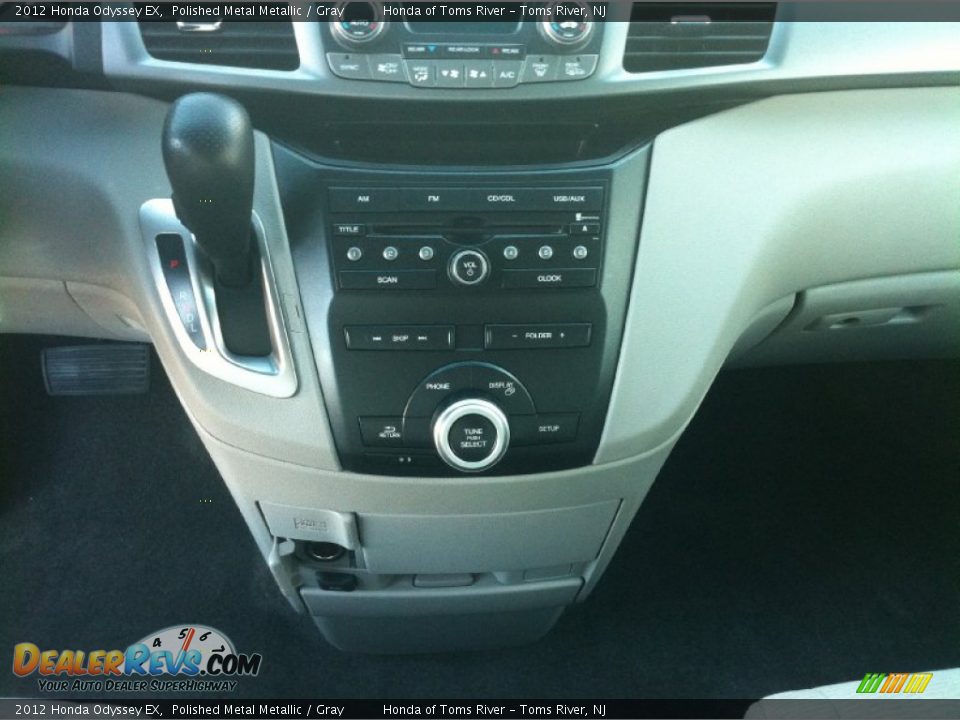 2012 Honda Odyssey EX Polished Metal Metallic / Gray Photo #28