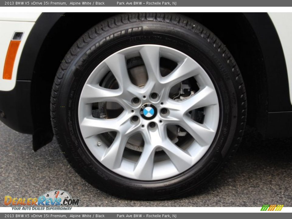 2013 BMW X5 xDrive 35i Premium Alpine White / Black Photo #31