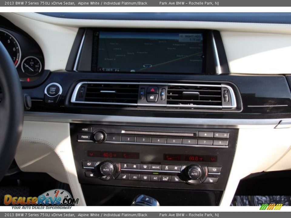 Controls of 2013 BMW 7 Series 750Li xDrive Sedan Photo #14