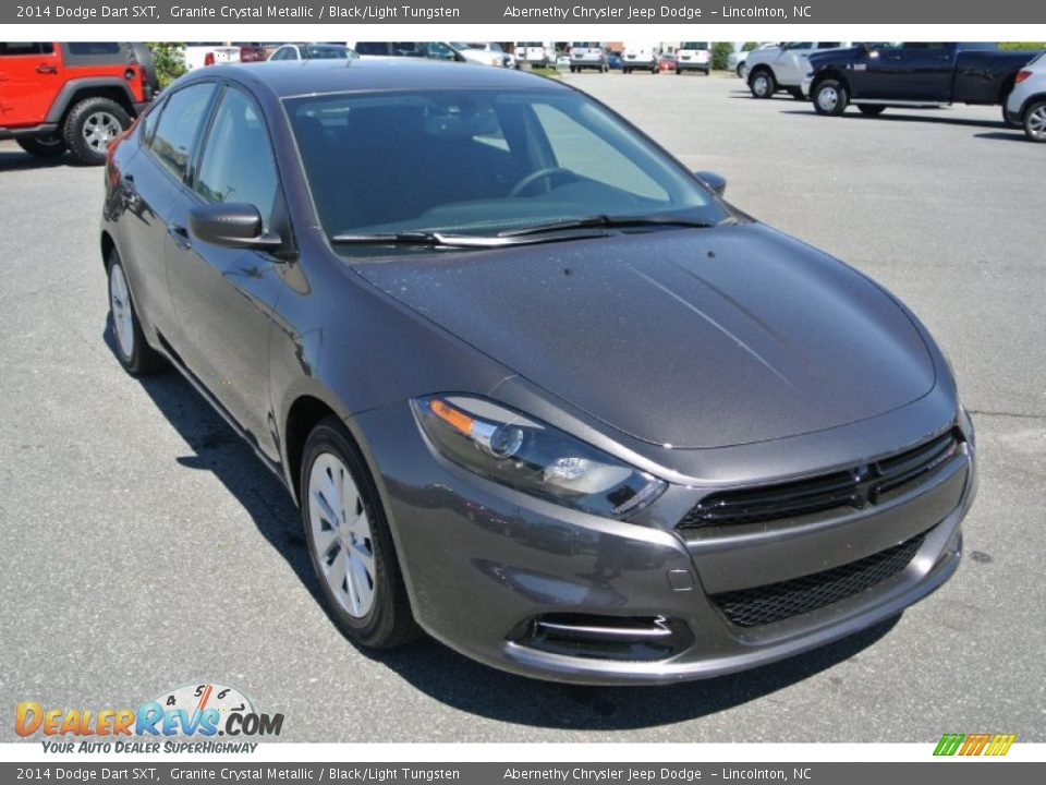2014 Dodge Dart SXT Granite Crystal Metallic / Black/Light Tungsten Photo #2