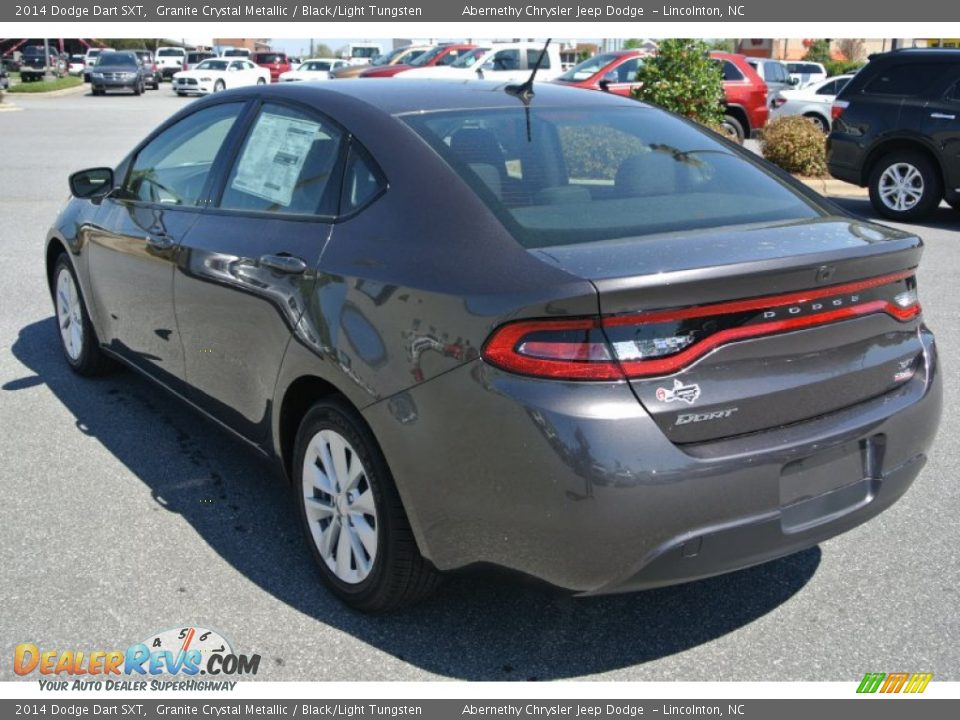 2014 Dodge Dart SXT Granite Crystal Metallic / Black/Light Tungsten Photo #4
