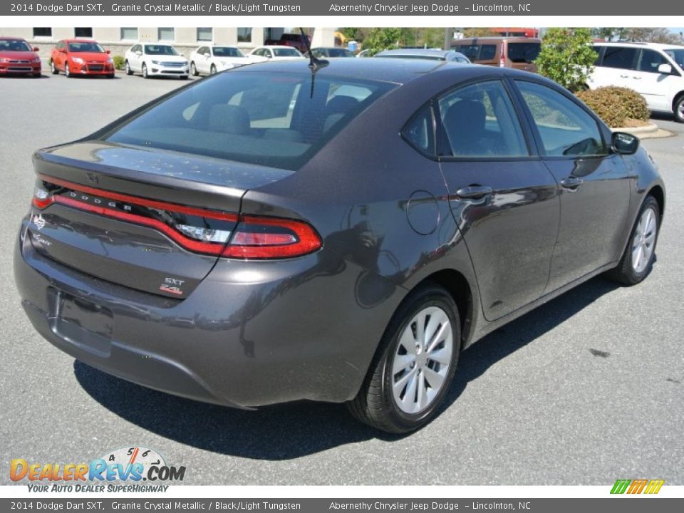 2014 Dodge Dart SXT Granite Crystal Metallic / Black/Light Tungsten Photo #5