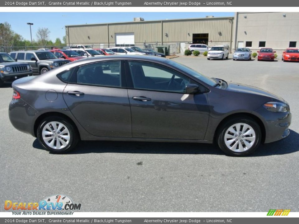 2014 Dodge Dart SXT Granite Crystal Metallic / Black/Light Tungsten Photo #6