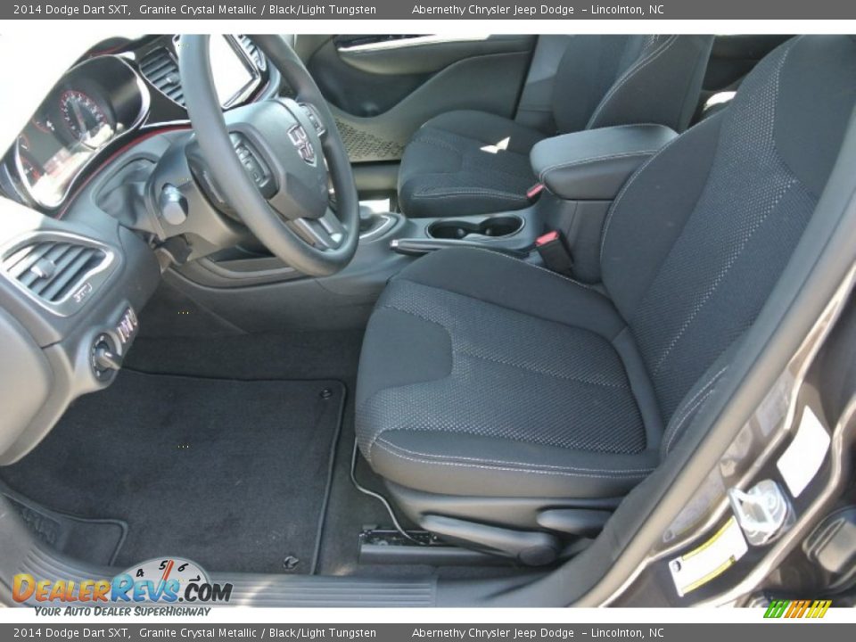 2014 Dodge Dart SXT Granite Crystal Metallic / Black/Light Tungsten Photo #8
