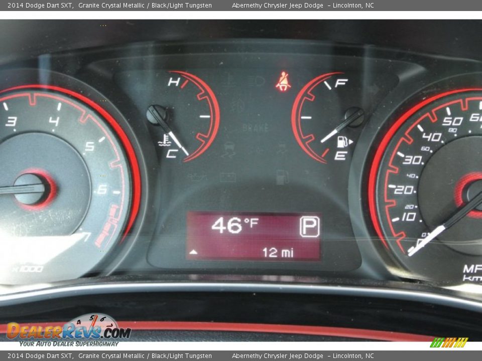 2014 Dodge Dart SXT Granite Crystal Metallic / Black/Light Tungsten Photo #15