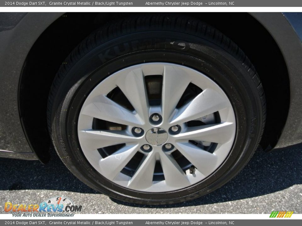 2014 Dodge Dart SXT Granite Crystal Metallic / Black/Light Tungsten Photo #20