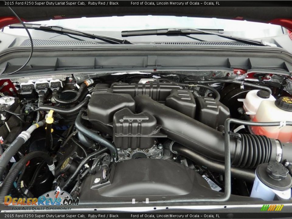 2015 Ford F250 Super Duty Lariat Super Cab 6.2 Liter Flex-Fuel SOHC 16-Valve V8 Engine Photo #11