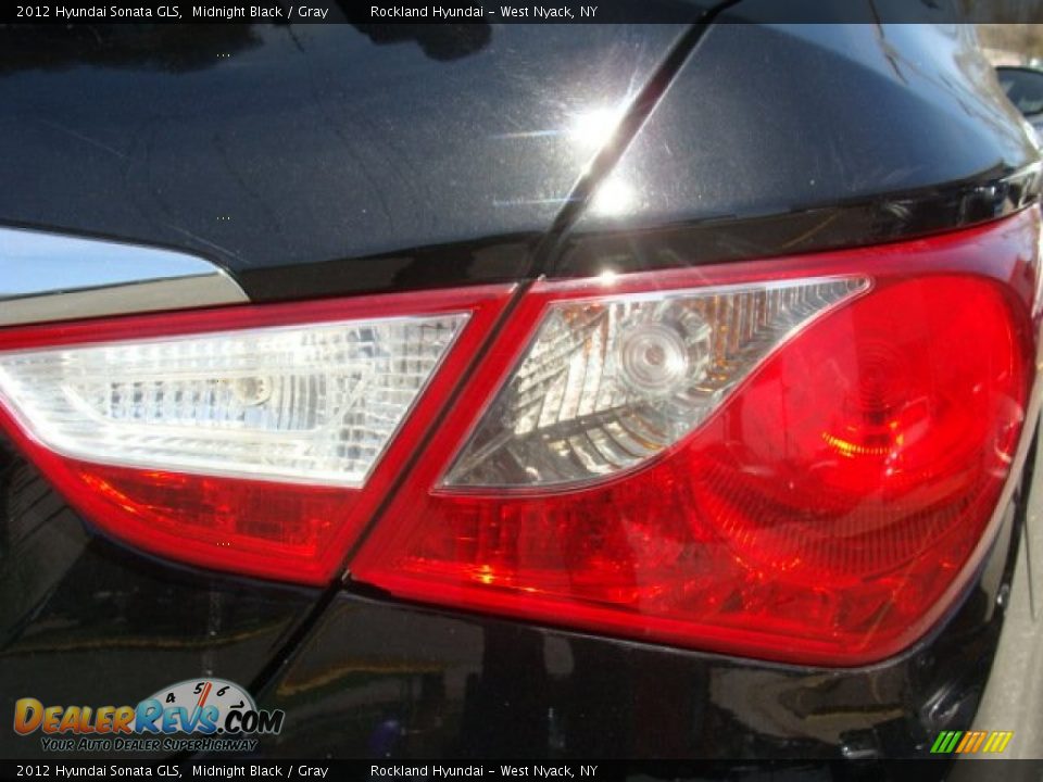 2012 Hyundai Sonata GLS Midnight Black / Gray Photo #21