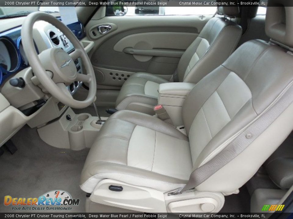 Pastel Pebble Beige Interior - 2008 Chrysler PT Cruiser Touring Convertible Photo #4