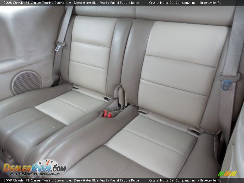 2008 Chrysler PT Cruiser Touring Convertible Deep Water Blue Pearl / Pastel Pebble Beige Photo #5