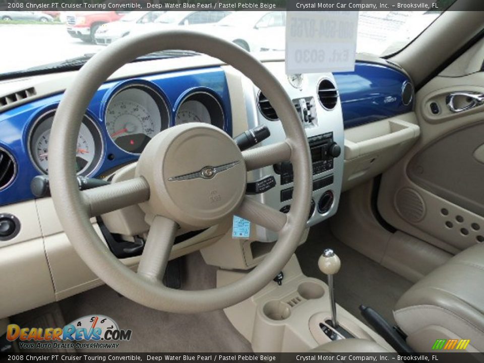Dashboard of 2008 Chrysler PT Cruiser Touring Convertible Photo #6