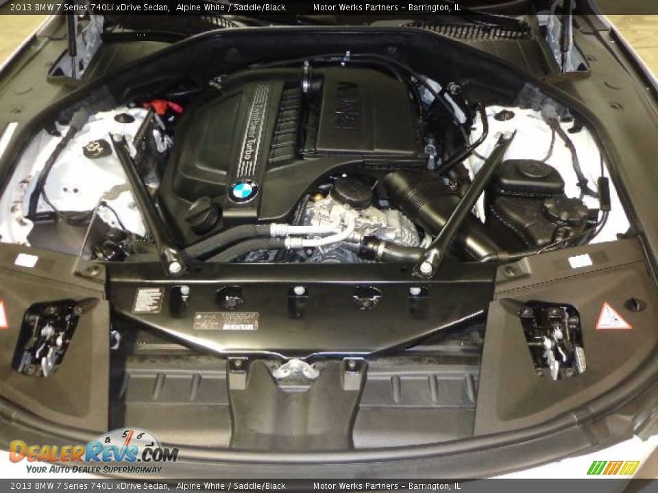 2013 BMW 7 Series 740Li xDrive Sedan 3.0 Liter DI TwinPower Turbocharged DOHC 24-Valve VVT Inline 6 Cylinder Engine Photo #12