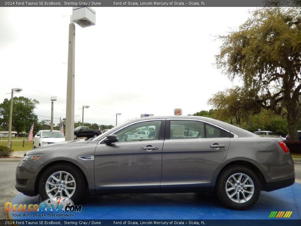 Sterling Gray 2014 Ford Taurus SE EcoBoost Photo #2