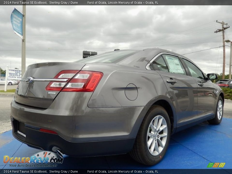 Sterling Gray 2014 Ford Taurus SE EcoBoost Photo #3