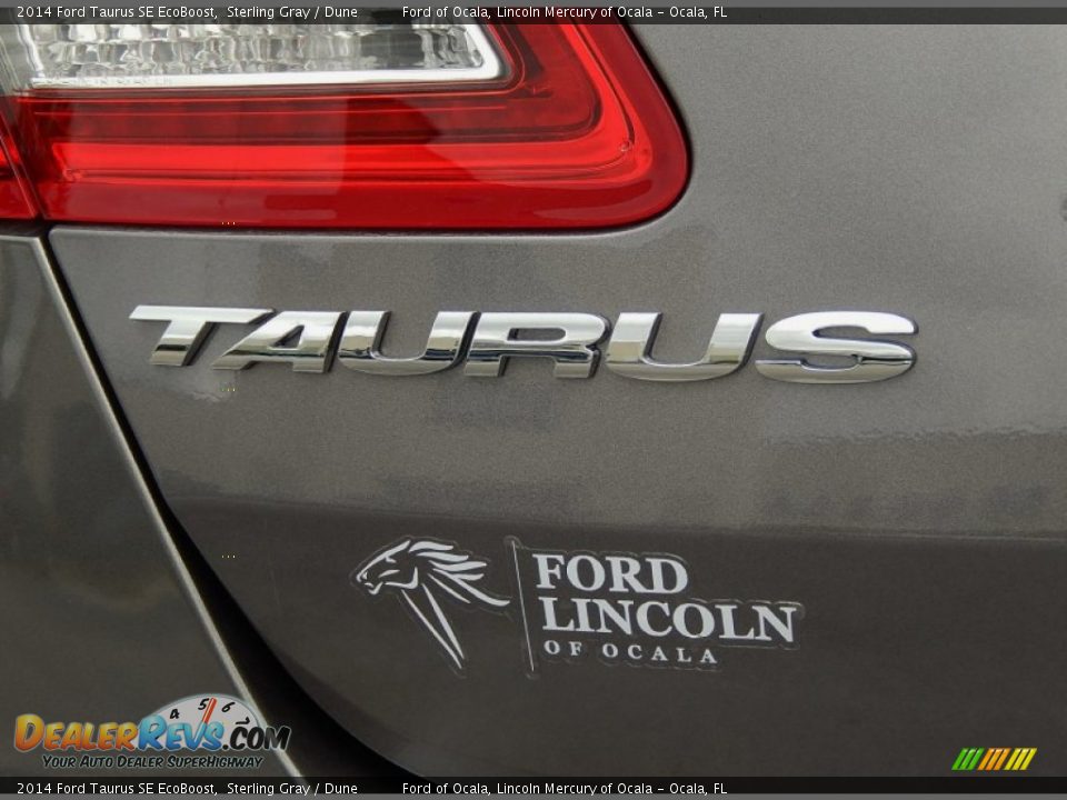 2014 Ford Taurus SE EcoBoost Sterling Gray / Dune Photo #4
