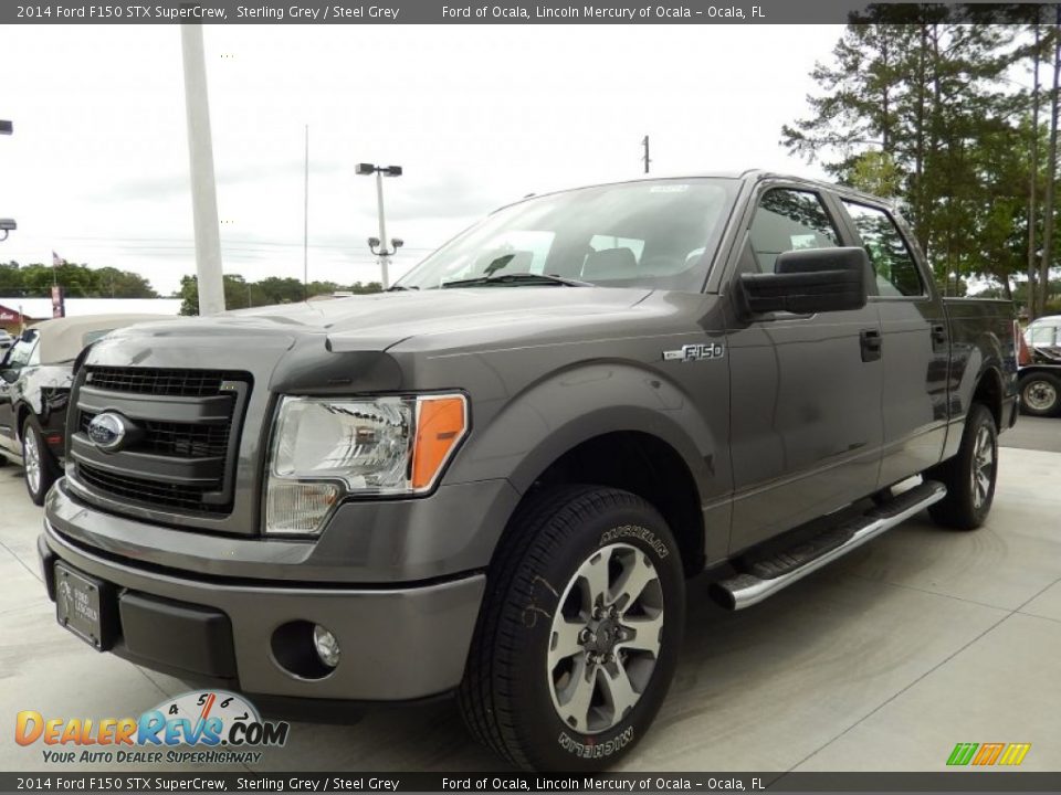 2014 Ford F150 STX SuperCrew Sterling Grey / Steel Grey Photo #1