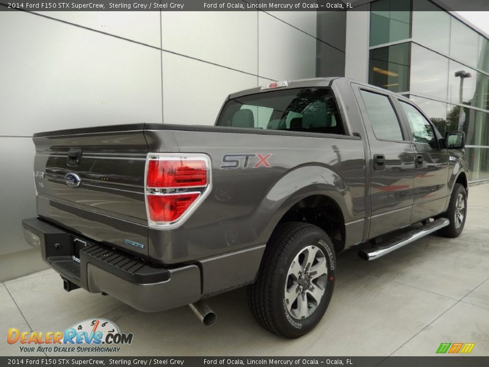 2014 Ford F150 STX SuperCrew Sterling Grey / Steel Grey Photo #2