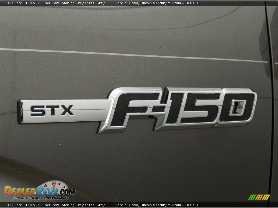 2014 Ford F150 STX SuperCrew Sterling Grey / Steel Grey Photo #4
