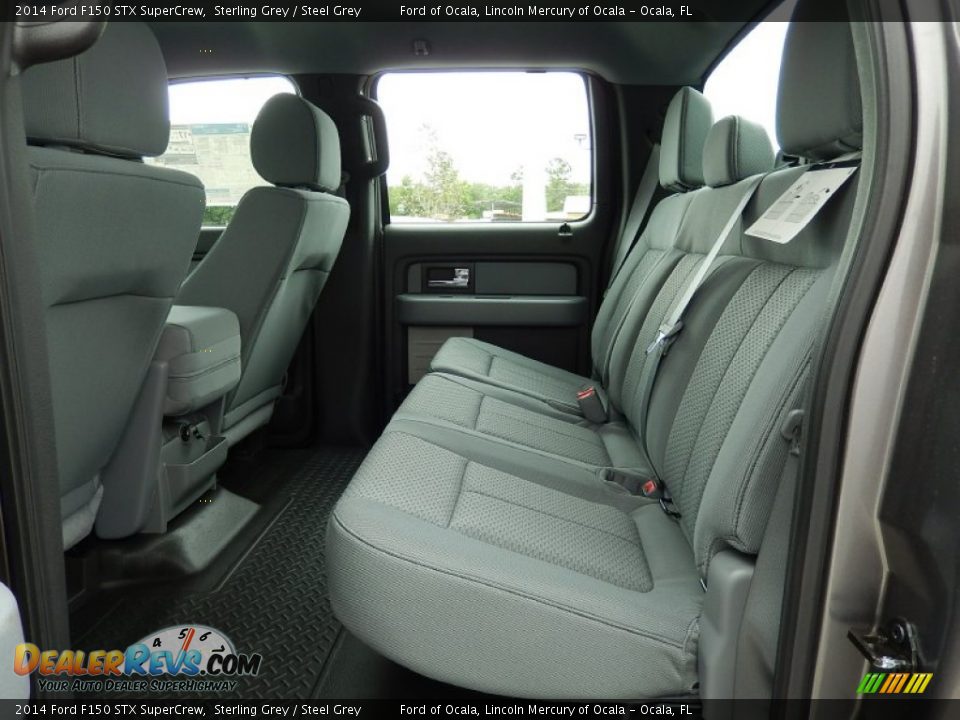 2014 Ford F150 STX SuperCrew Sterling Grey / Steel Grey Photo #7