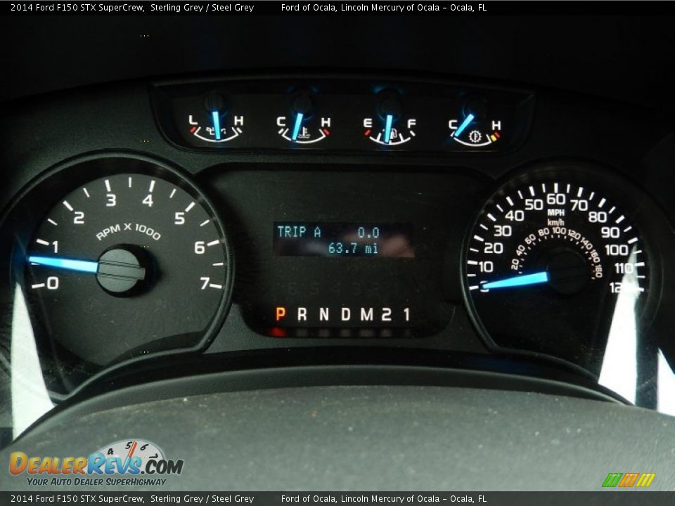 2014 Ford F150 STX SuperCrew Sterling Grey / Steel Grey Photo #9
