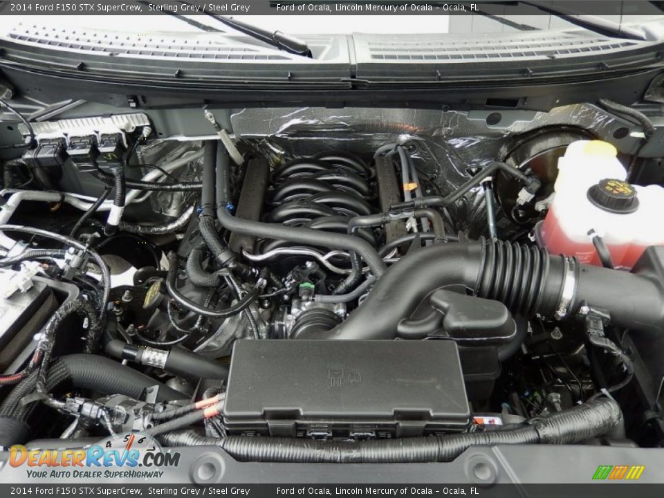 2014 Ford F150 STX SuperCrew Sterling Grey / Steel Grey Photo #11