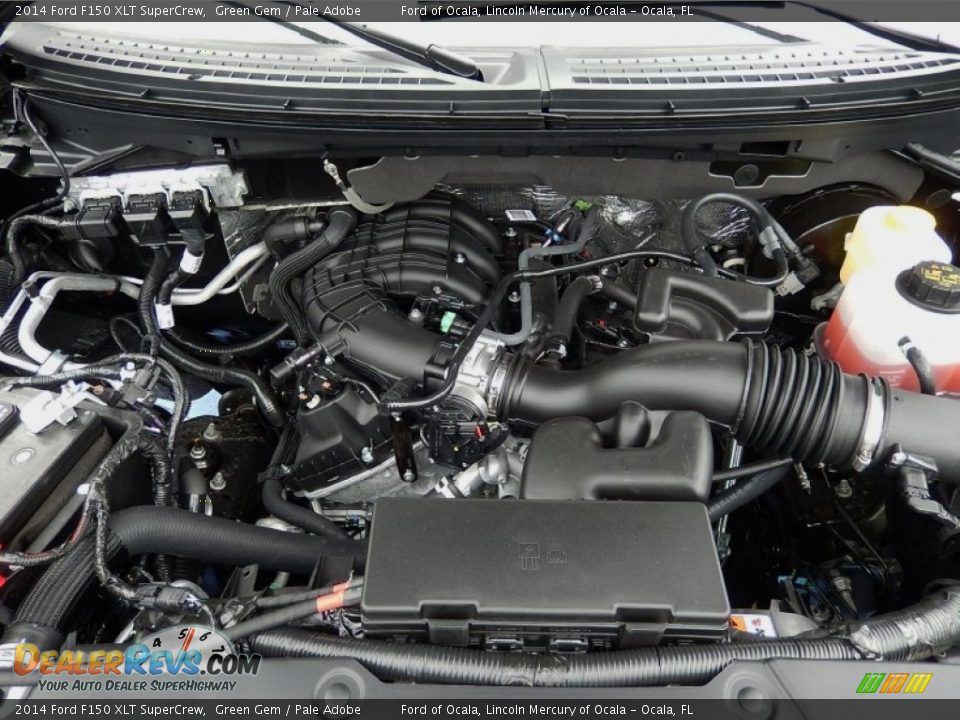 2014 Ford F150 XLT SuperCrew 3.7 Liter Flex-Fuel DOHC 24-Valve Ti-VCT V6 Engine Photo #11