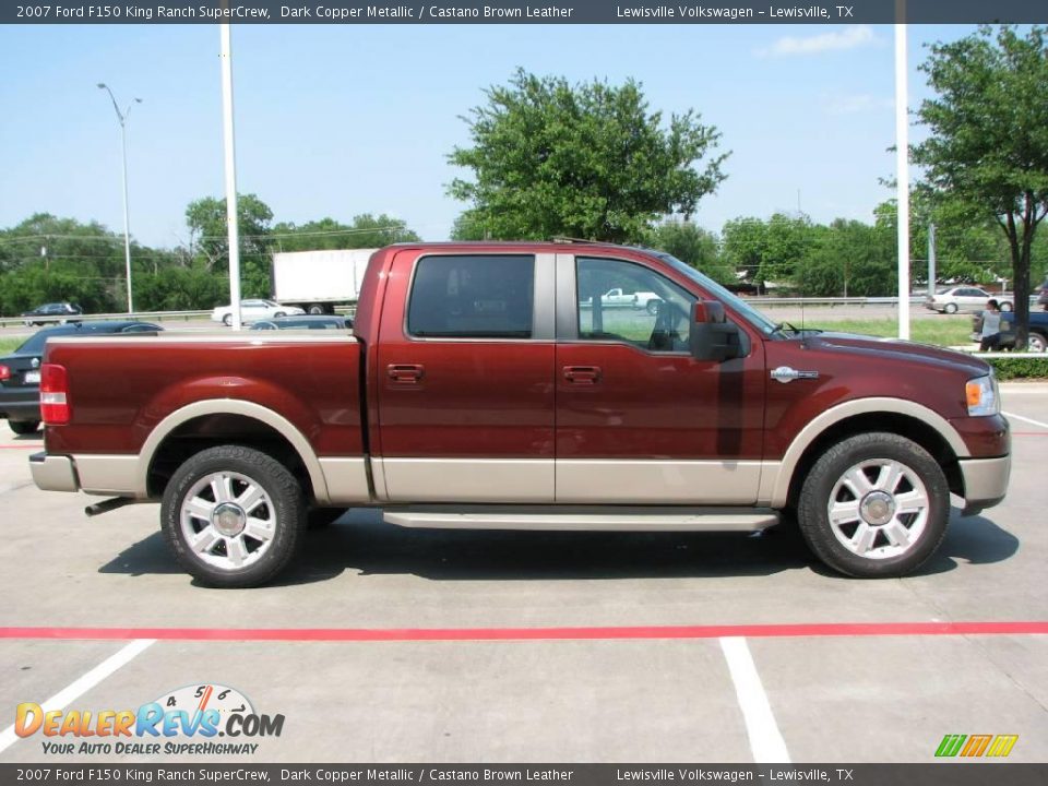 Dark Copper Metallic 2007 Ford F150 King Ranch SuperCrew Photo #6