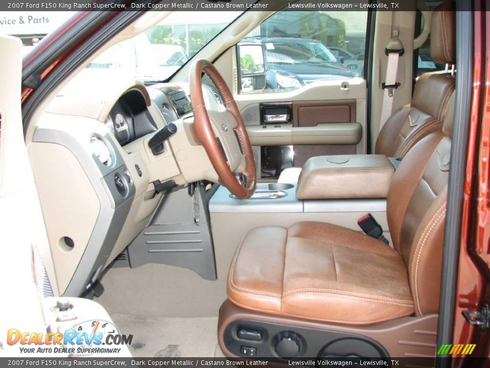 Front Seat of 2007 Ford F150 King Ranch SuperCrew Photo #9