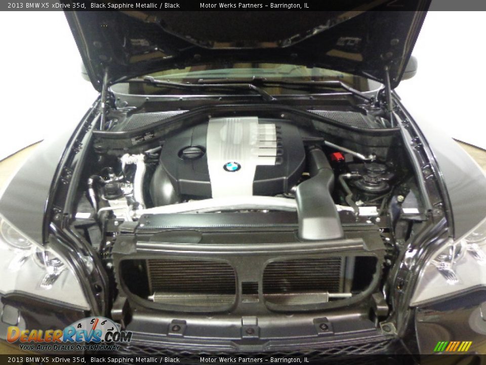 2013 BMW X5 xDrive 35d Black Sapphire Metallic / Black Photo #18
