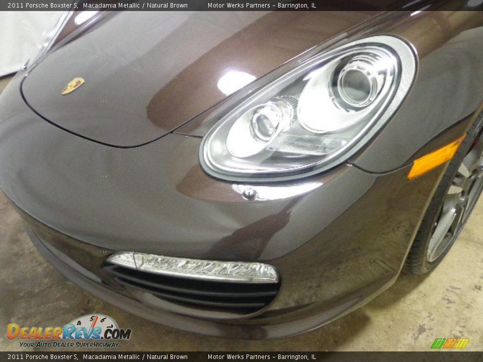 2011 Porsche Boxster S Macadamia Metallic / Natural Brown Photo #9