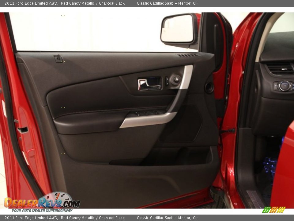 2011 Ford Edge Limited AWD Red Candy Metallic / Charcoal Black Photo #5