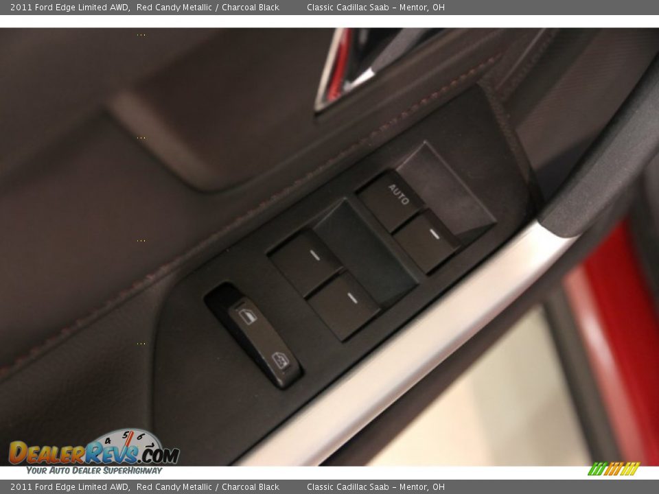 2011 Ford Edge Limited AWD Red Candy Metallic / Charcoal Black Photo #6