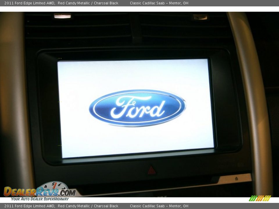 2011 Ford Edge Limited AWD Red Candy Metallic / Charcoal Black Photo #11