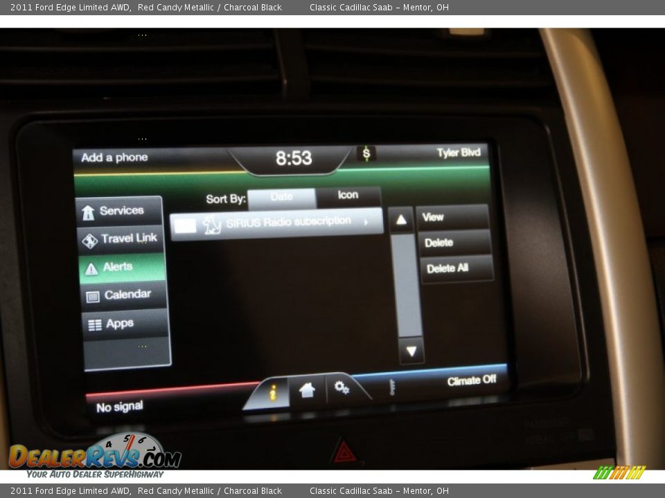 2011 Ford Edge Limited AWD Red Candy Metallic / Charcoal Black Photo #18