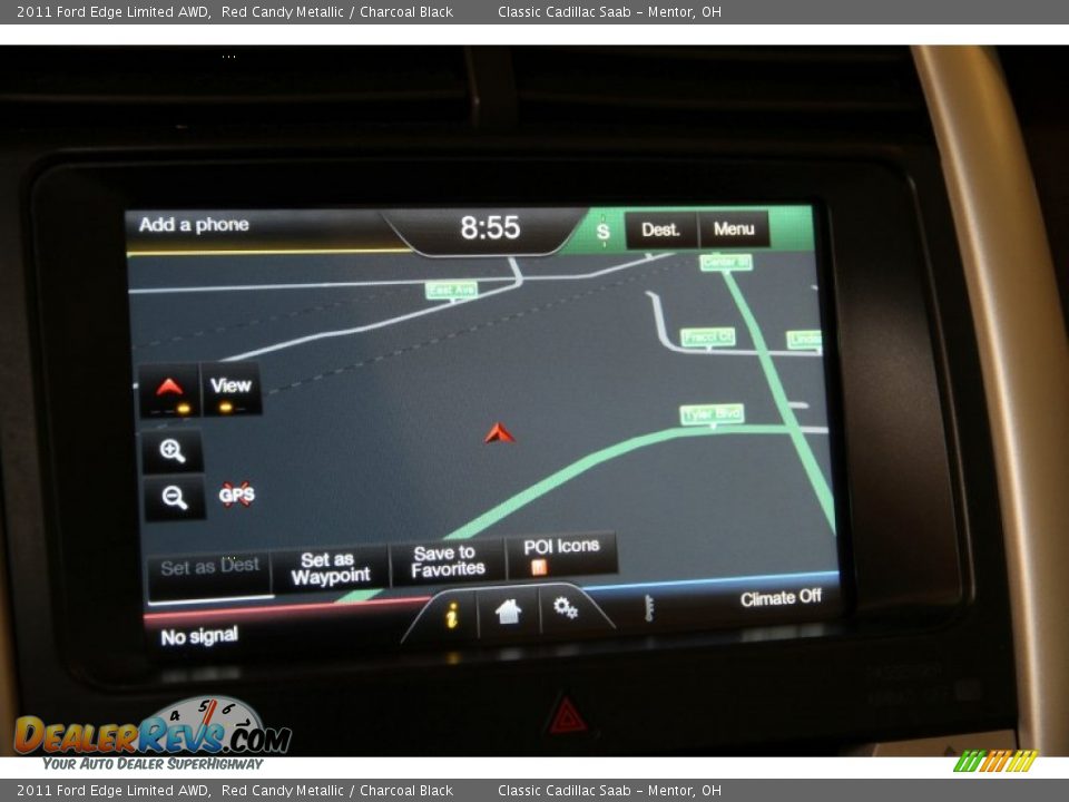 2011 Ford Edge Limited AWD Red Candy Metallic / Charcoal Black Photo #26