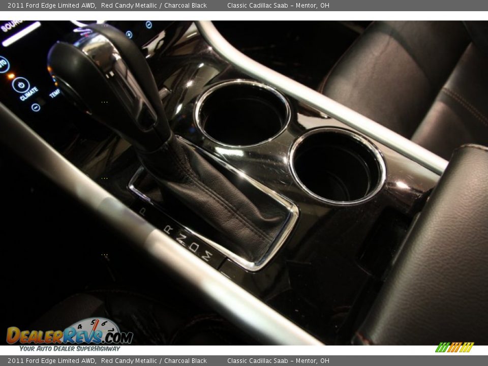 2011 Ford Edge Limited AWD Red Candy Metallic / Charcoal Black Photo #28