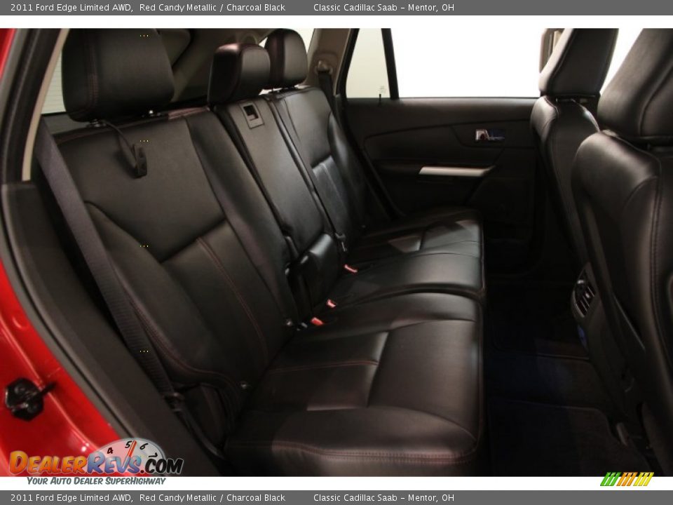 2011 Ford Edge Limited AWD Red Candy Metallic / Charcoal Black Photo #30