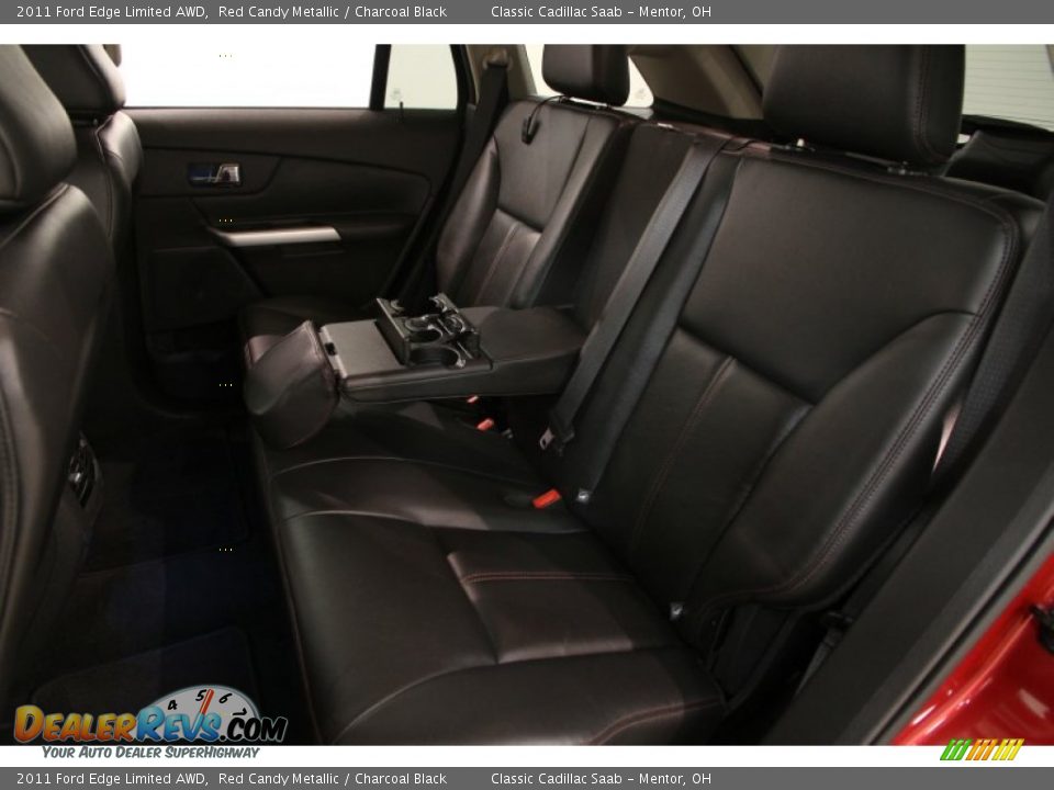 2011 Ford Edge Limited AWD Red Candy Metallic / Charcoal Black Photo #32