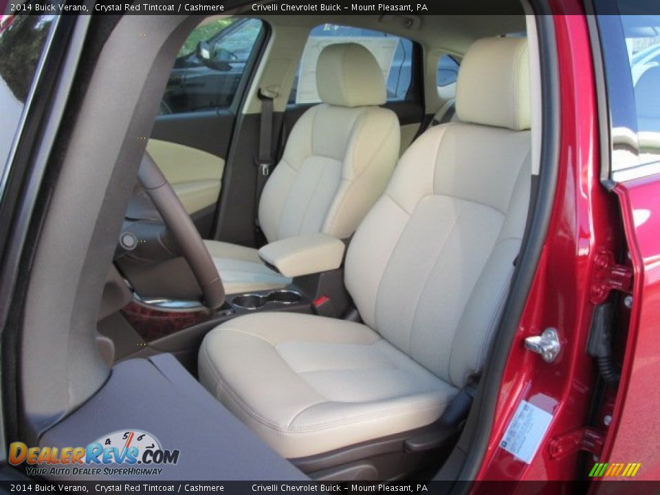 2014 Buick Verano Crystal Red Tintcoat / Cashmere Photo #11